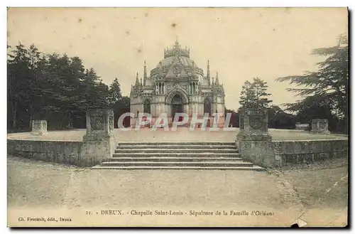 Ansichtskarte AK Dreux Chapelle Saint Louis Sepulture de la Famille