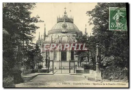 Ansichtskarte AK Chateau de Dreux Chapelle Saint Louis Tombeau de la Princesse Marie d Orleans