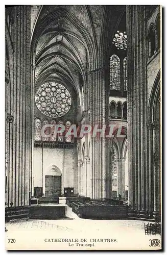 Cartes postales Chartres Cathedrale Le Transept