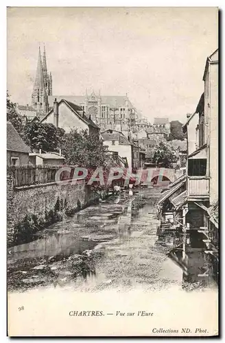 Cartes postales Chartres Vue Sur L Eure