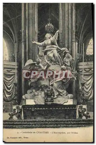 Cartes postales Chartres de Cathedrale L Assomption Par Bridan