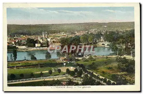 Cartes postales Vernon Vue Generale