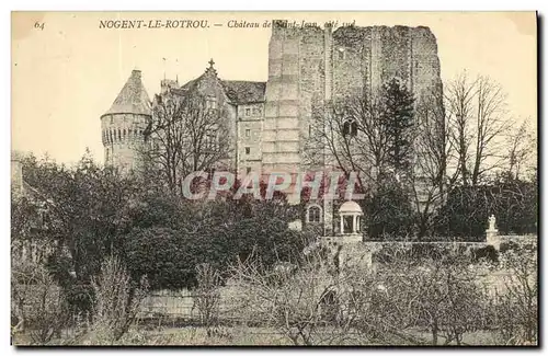 Cartes postales Nogent le Rotrou Chateau de Saint Jean Cote Sud