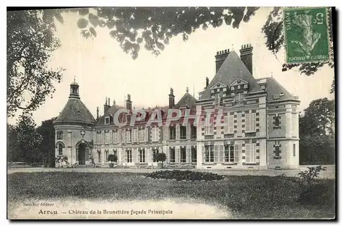 Cartes postales Arrou Chateau de Bruneliere Facade Principale