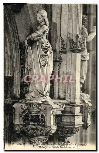 Cartes postales Eglise De Brou Mausolee de Marguerite d Autriche Sainte Madeleine