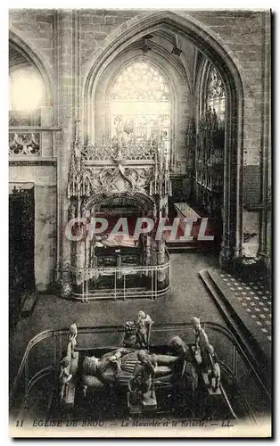 Cartes postales Eglise De Brou La Visitation Le Retable