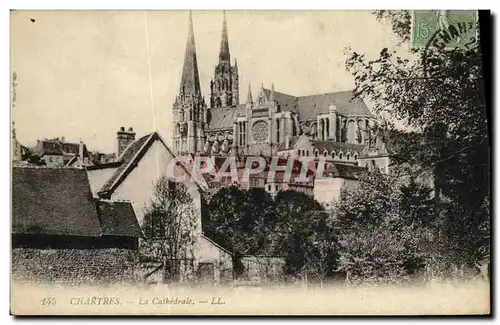 Cartes postales Cathedrale de Chartres