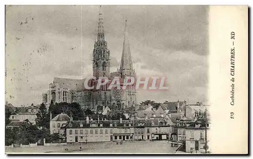 Cartes postales Cathedrale de Chartres