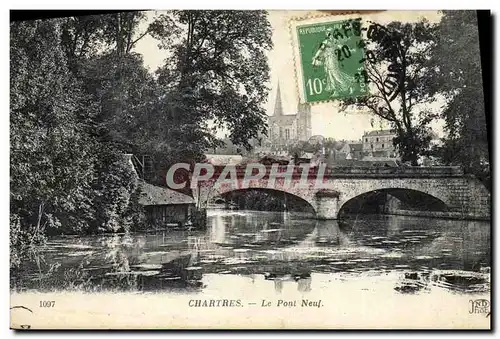 Cartes postales Cathedrale de Chartres Le Pont Neuf