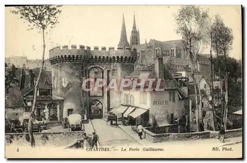 Cartes postales Cathedrale de Chartres La Porte Guillaume