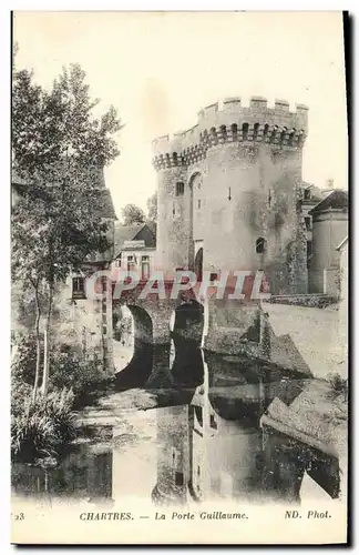 Cartes postales Cathedrale de Chartres La Porte Guillaume