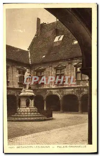 Ansichtskarte AK Besancon Les Bains Palais Granvelle