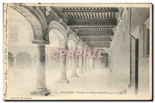 Cartes postales Besancon Interieur du Palais Granvelle