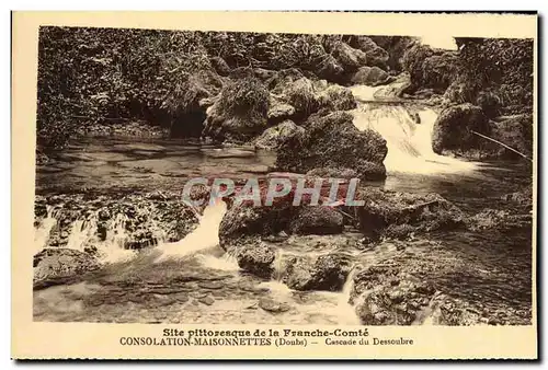 Cartes postales Consolation Maisonnettes Cascade du Dessoubre