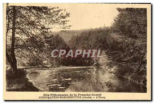 Cartes postales Consolation Maisonnettes L Etang