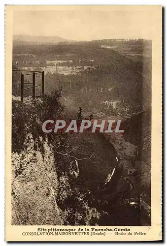 Cartes postales Consolation Maisonnettes Roche du Pretre