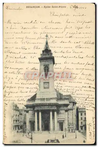 Cartes postales Besancon Eglise Saint Pierre