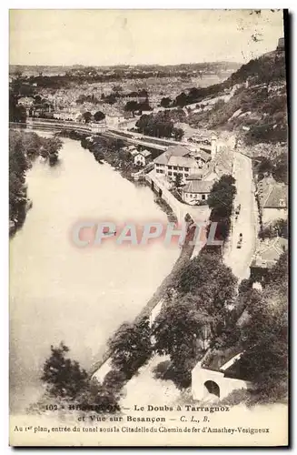 Ansichtskarte AK Le Doubs a Tarragnoz et Vue sur Besancon