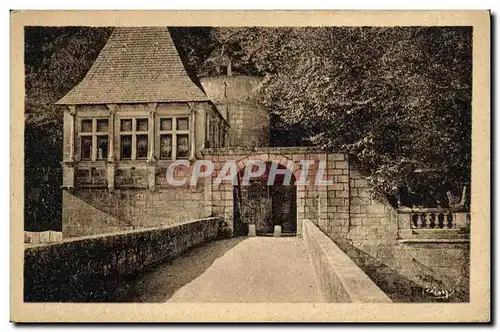 Ansichtskarte AK Brantome Le Pont Conde et le Pavillon Renaissance