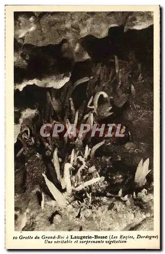 Cartes postales Laugerie Basse Grotte du Grand Roc a Cristallisations