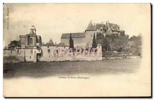 Cartes postales Chateau de Biron