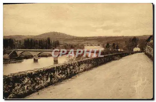 Cartes postales Le Ruisson Le Pont de Vicq et le Pont Chemin de Fer