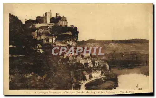 Cartes postales Beynac Chateau feodal