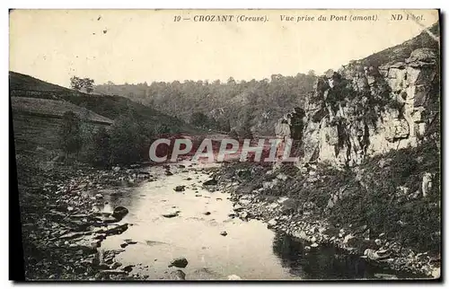 Ansichtskarte AK Crozant Vue Prise du Pont