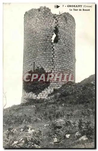 Cartes postales Crozant La Tour du Renard