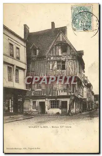 Cartes postales Nogent le Roi Maison 15eme