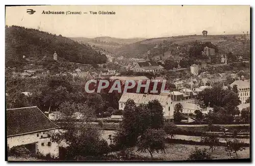 Cartes postales Aubusson Vue Generale