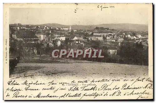 Cartes postales Gueret Vue Generale