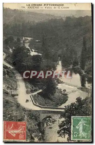 Cartes postales Anzeme Vallee de la Creuse