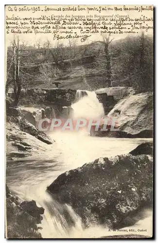 Cartes postales Cascade de Jarreaux pres Bourganeuf