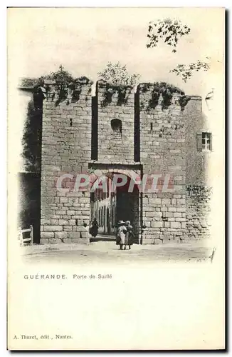 Cartes postales Guerande Porte de Saille