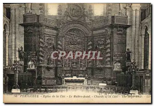 Cartes postales Perigueux L Eglise Saint Etienne de la Cite Le maitre autel