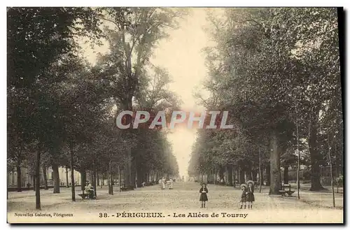 Cartes postales Perigueux Les Allees de Tourny