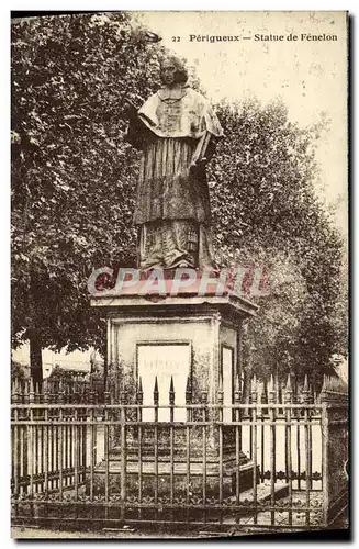 Ansichtskarte AK Perigueux Statue de Fenelon