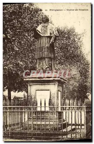 Cartes postales Perigueux Statue de Fenelon