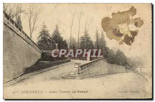 Cartes postales Perigueux Cours Tourny La Rampe