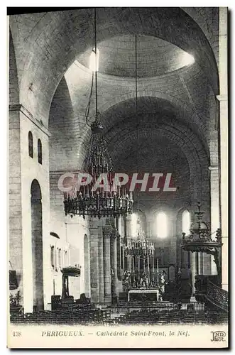 Cartes postales Perigueux Cathedrale Saint Front La nef