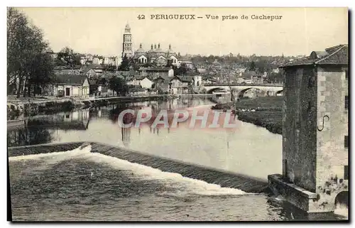 Ansichtskarte AK Perigueux Vue Prise de Cachepur