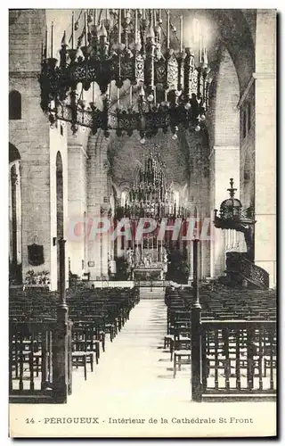 Cartes postales Perigueux Interieur de la Catherieur de la Cathedrale St Front