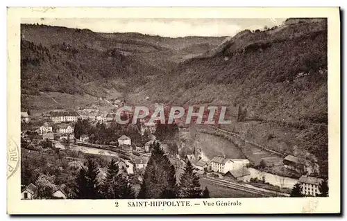 Cartes postales Saint Hippolyte Vue Generale