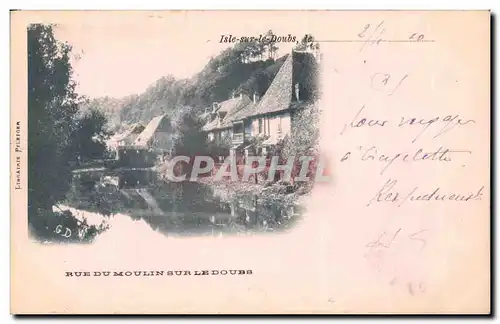 Cartes postales Isle sur le Doubs