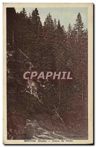 Cartes postales Mouthe Source du Doubs