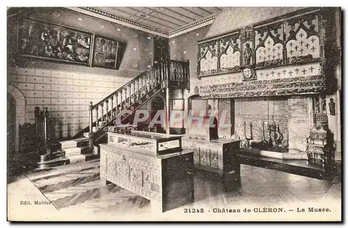 Cartes postales Chateau de Cleron Le Musee