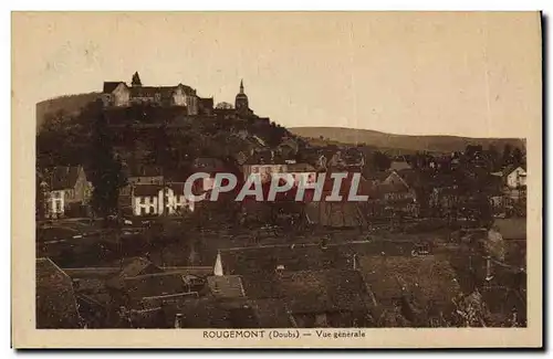 Cartes postales Rougemont Vue Generale