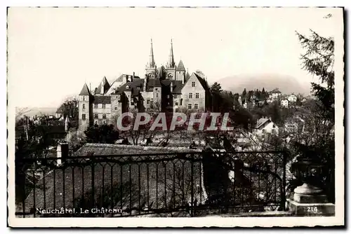 Cartes postales moderne Neuchatel Le chateau