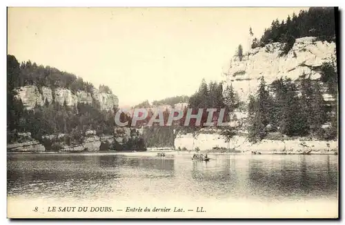 Ansichtskarte AK Le Saut du Doubs Entree du dernier Lac